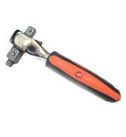 3-in-1 Mini Ratchet Handle – Compact Reversible 1/4" Drive with Extension Bar & Universal Spinner, CR-V Steel Construction | 72-Tooth Mechanism 5° Sweep | UAE Mechanic Socket Wrench Essential Tool 